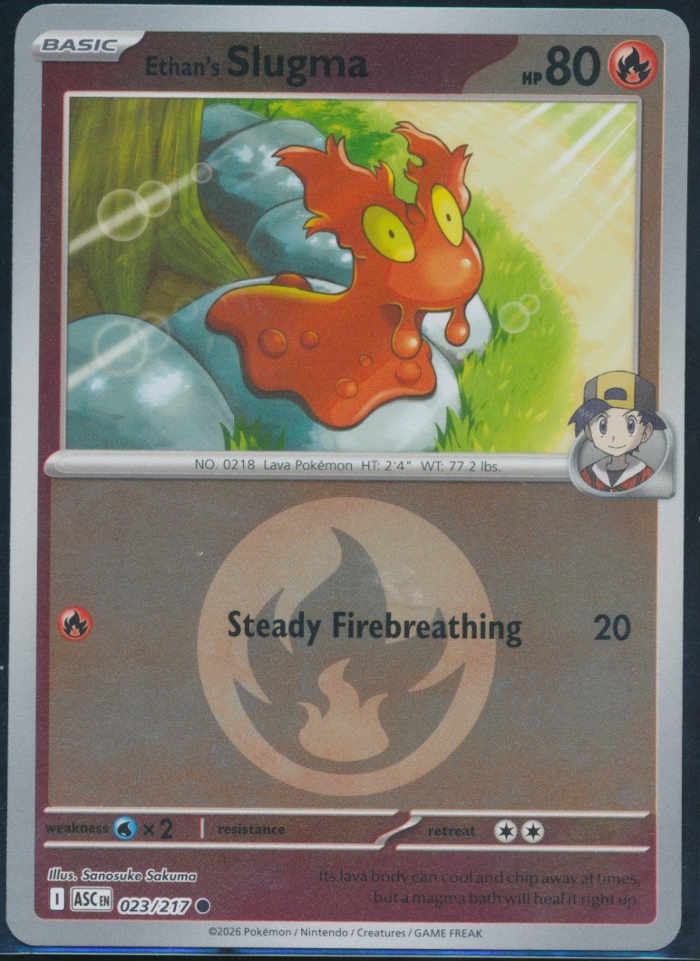 Ethan's Slugma (MAG MAG-00010221) — front