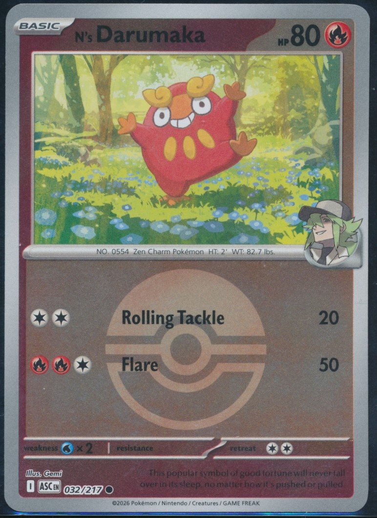 N's Darumaka (MAG MAG-00010224) — front