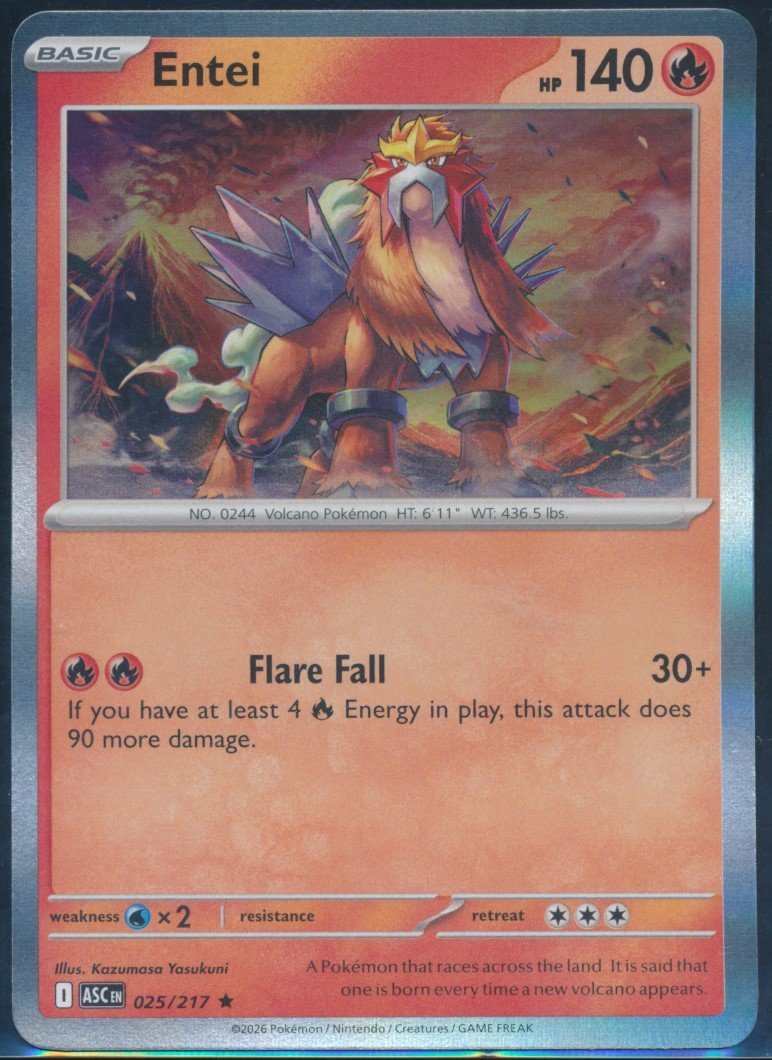 Entei (MAG MAG-00010225) — front