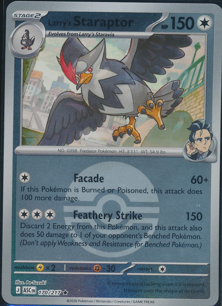 Larry's Staraptor (MAG MAG-00011028) — front