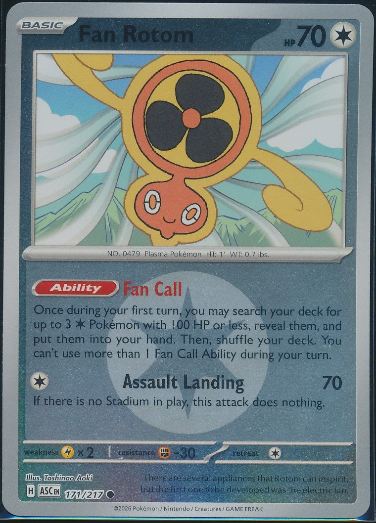 Fan Rotom (MAG MAG-00011043) — front