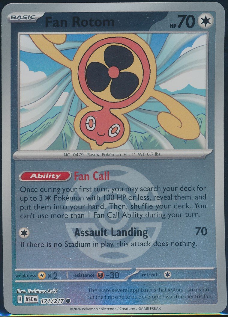 Fan Rotom (MAG MAG-00011048) — front