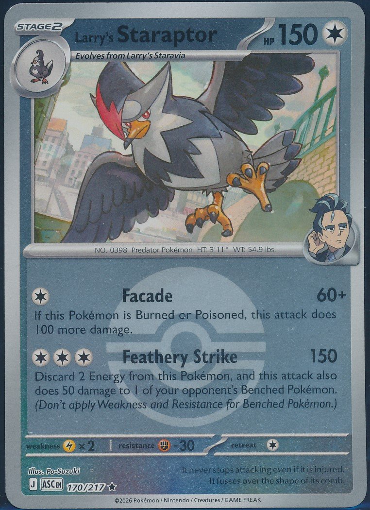 Larry's Staraptor (MAG MAG-00011029) — front