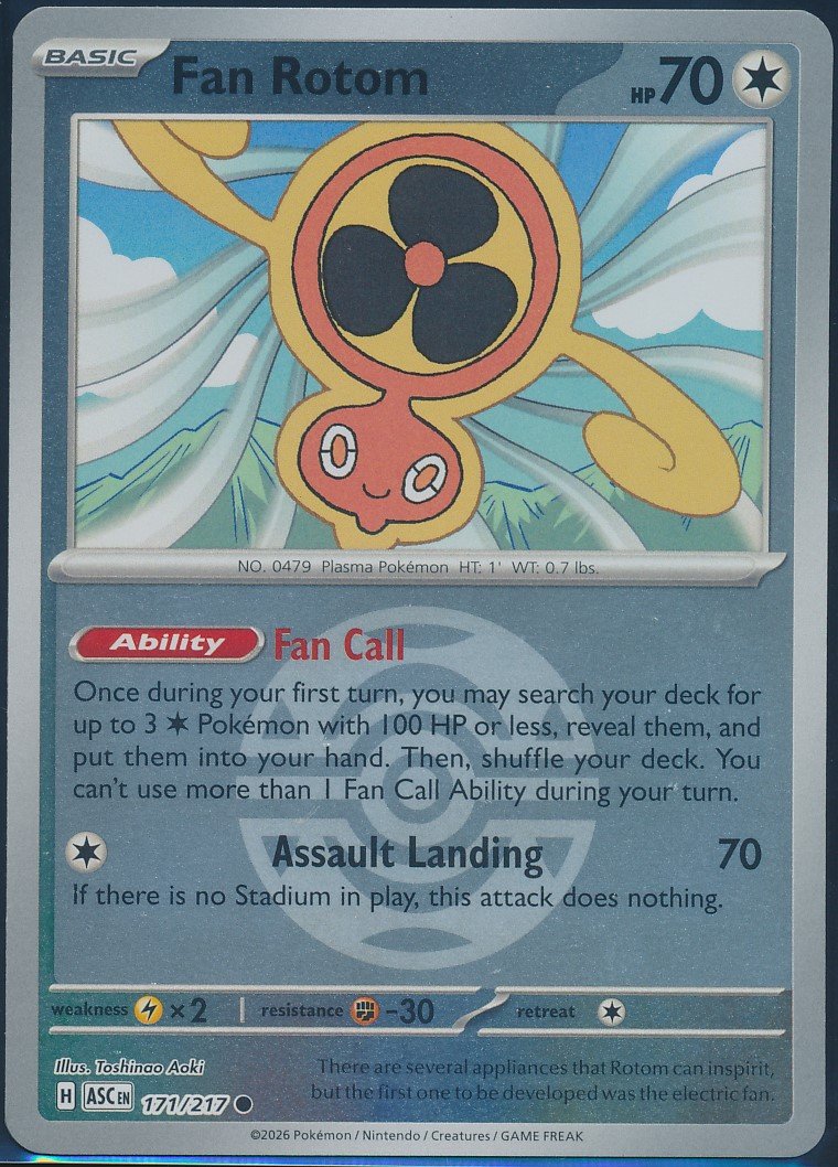 Fan Rotom (MAG MAG-00011047) — front