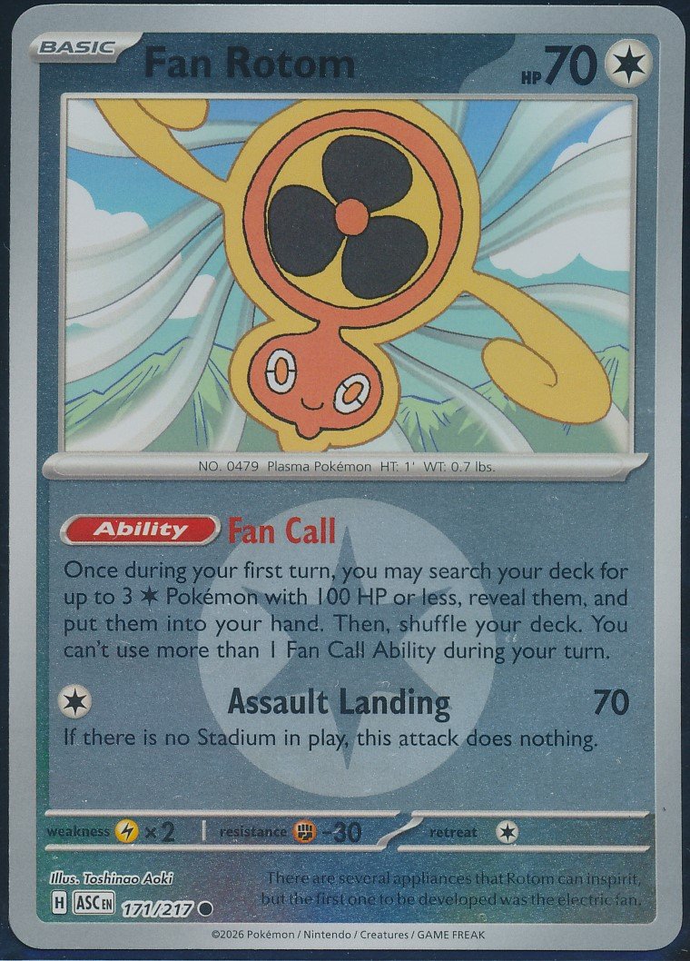 Fan Rotom (MAG MAG-00011042) — front