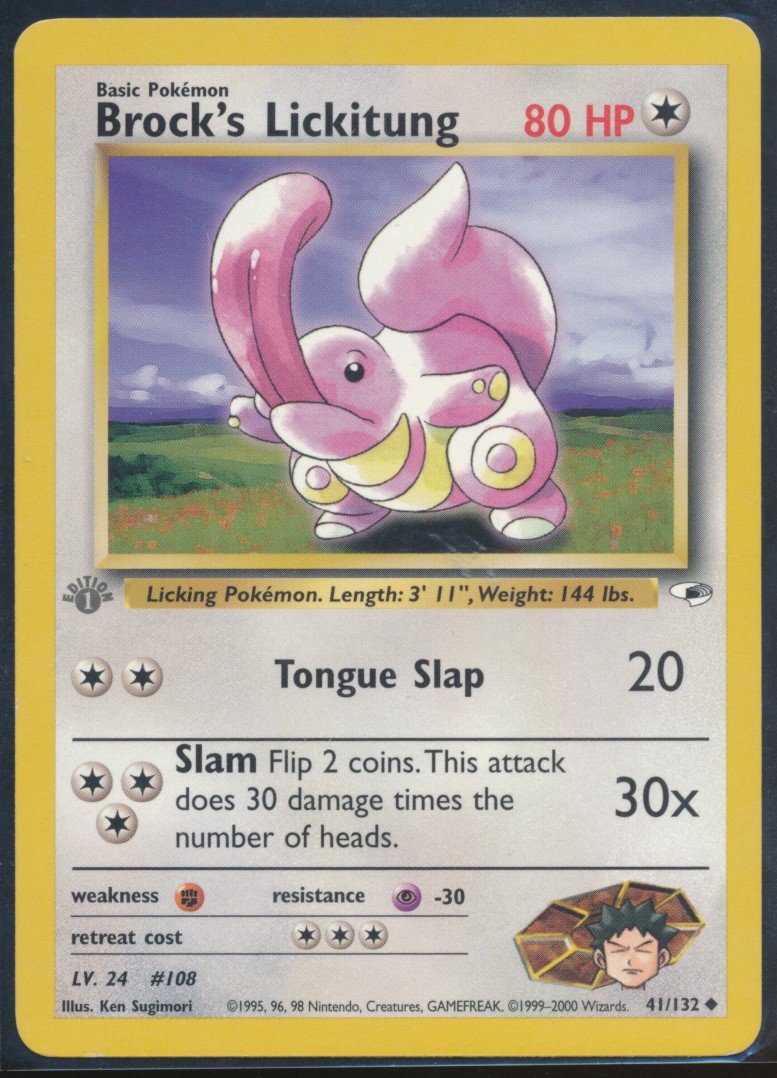 Brock's Lickitung (MAG MAG-00010811) — front