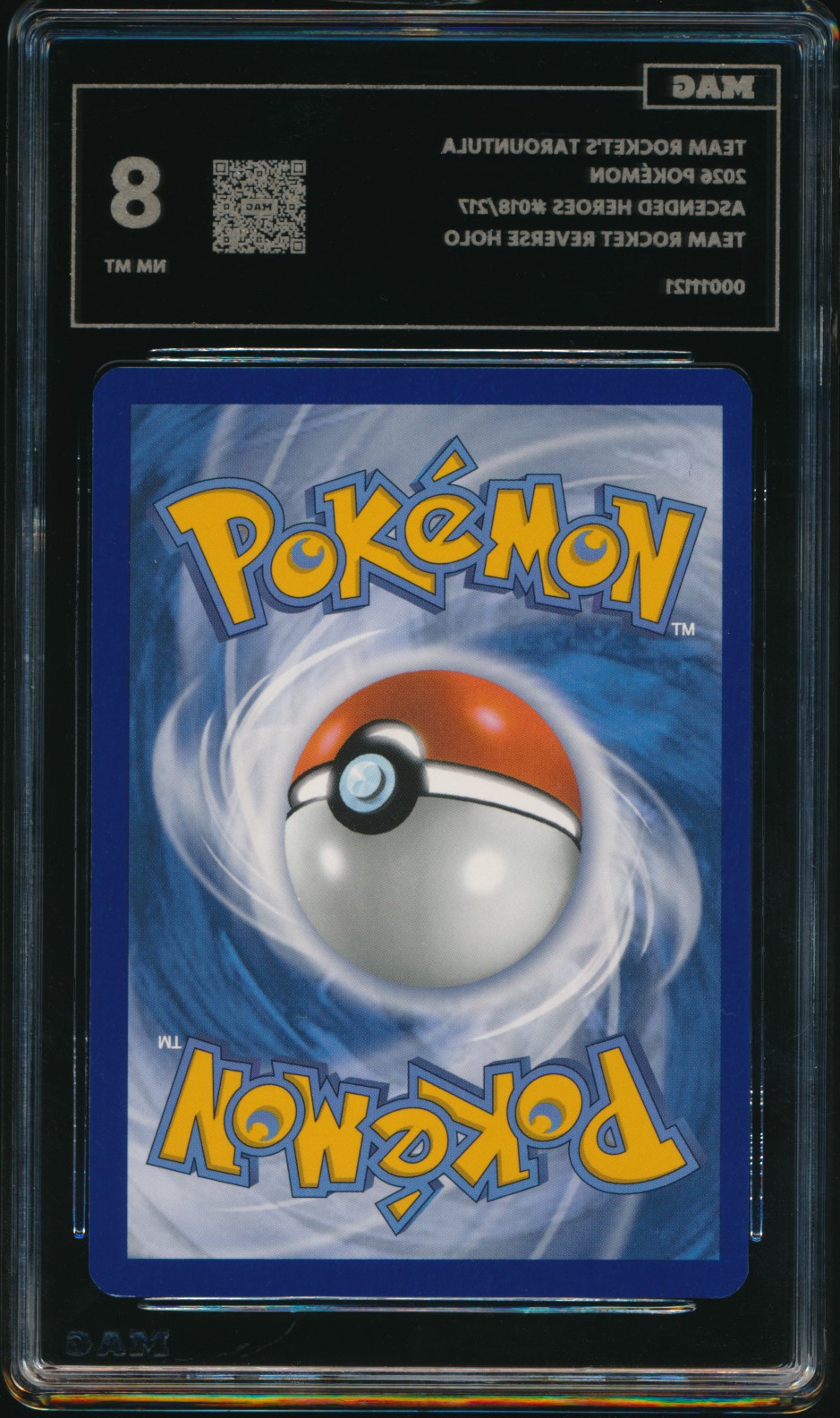 Team Rocket's Tarountula (MAG MAG-00011121) — back