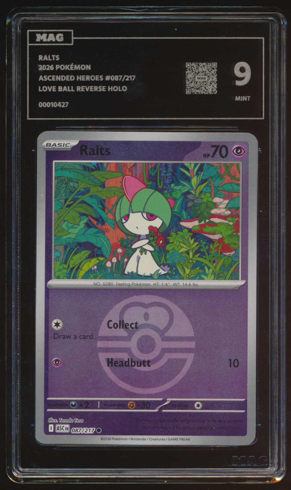 Ralts (MAG MAG-00010427) — front