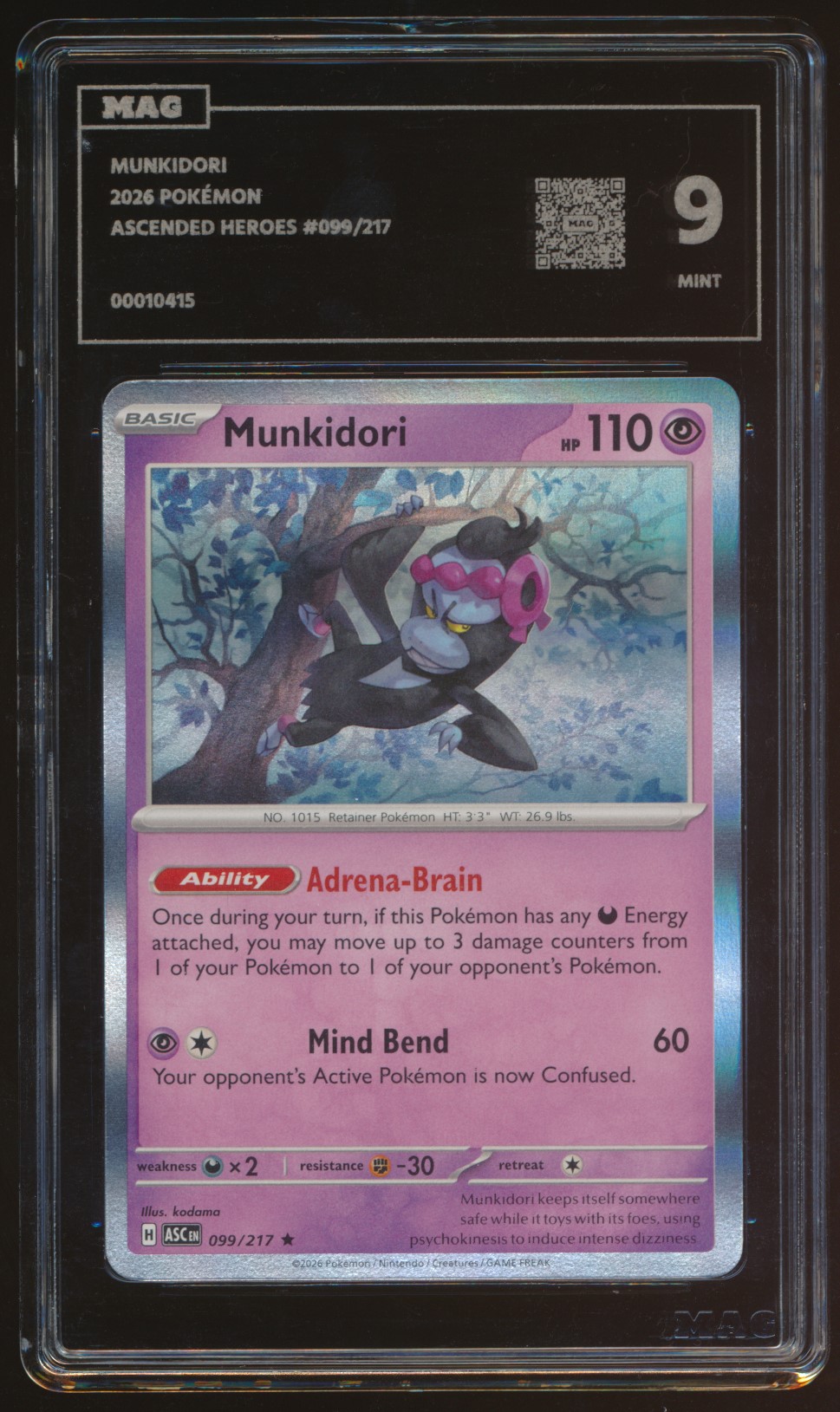 Munkidori (MAG MAG-00010415) — front