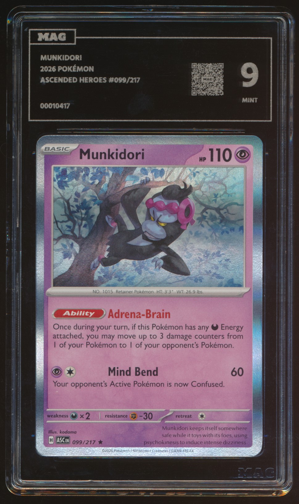 Munkidori (MAG MAG-00010417) — front