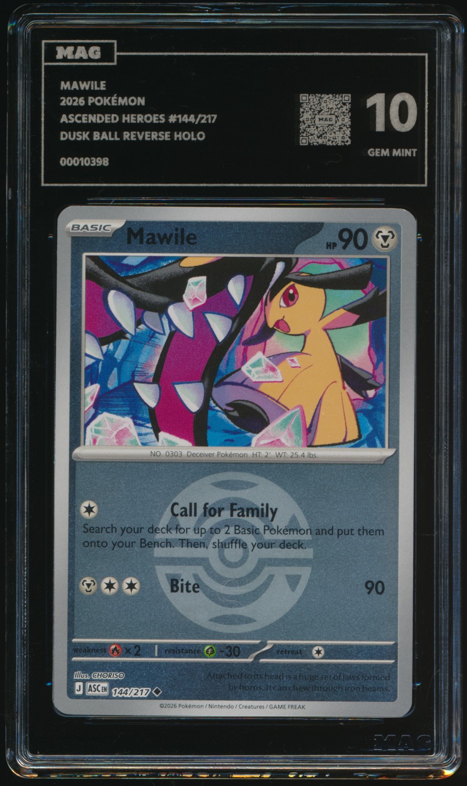 Mawile (MAG MAG-00010398) — front