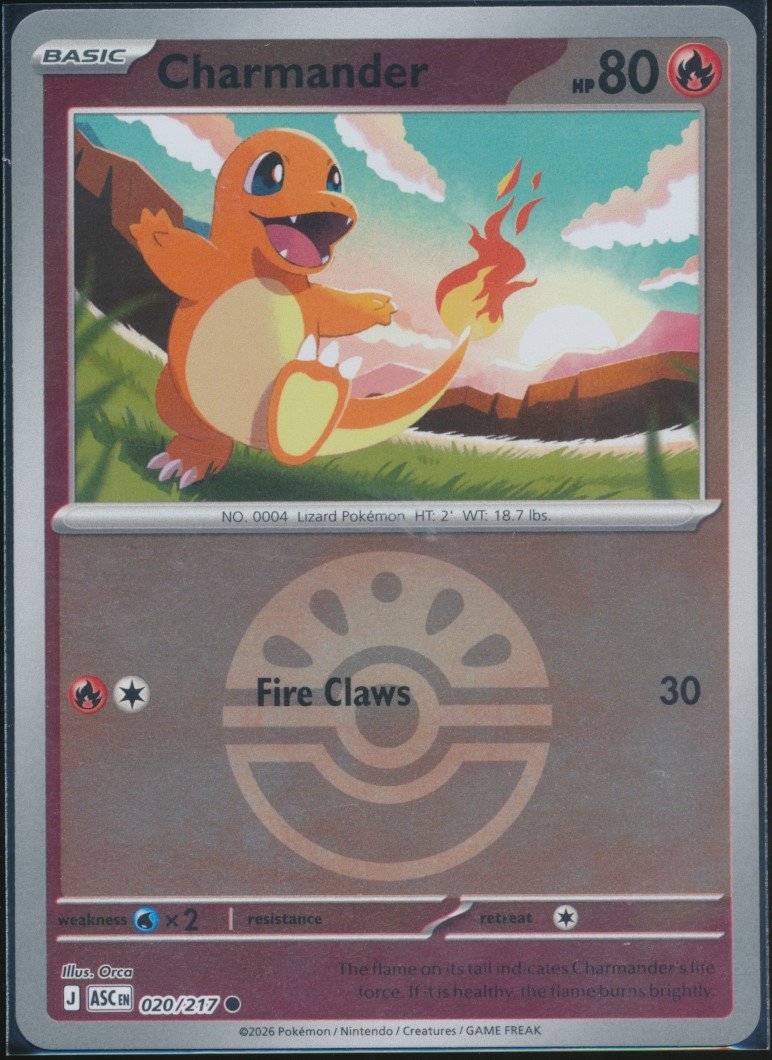 Charmander (MAG MAG-00010618) — front