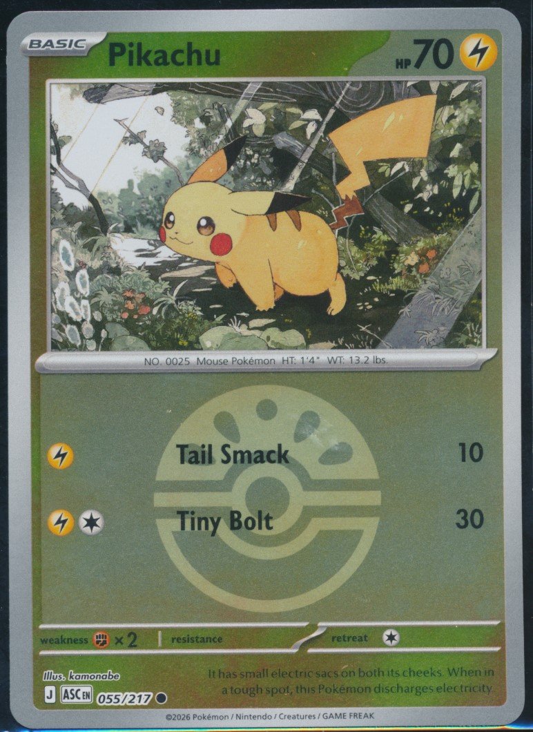 Pikachu (MAG MAG-00010629) — front
