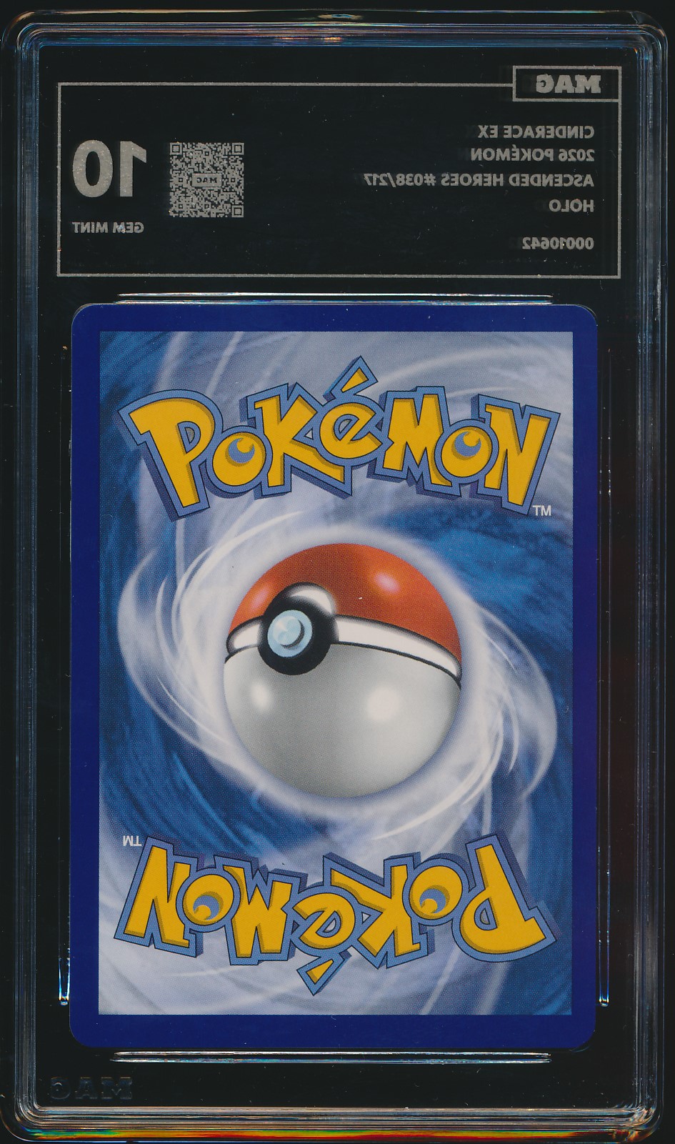 Cinderace ex (MAG MAG-00010642) — back