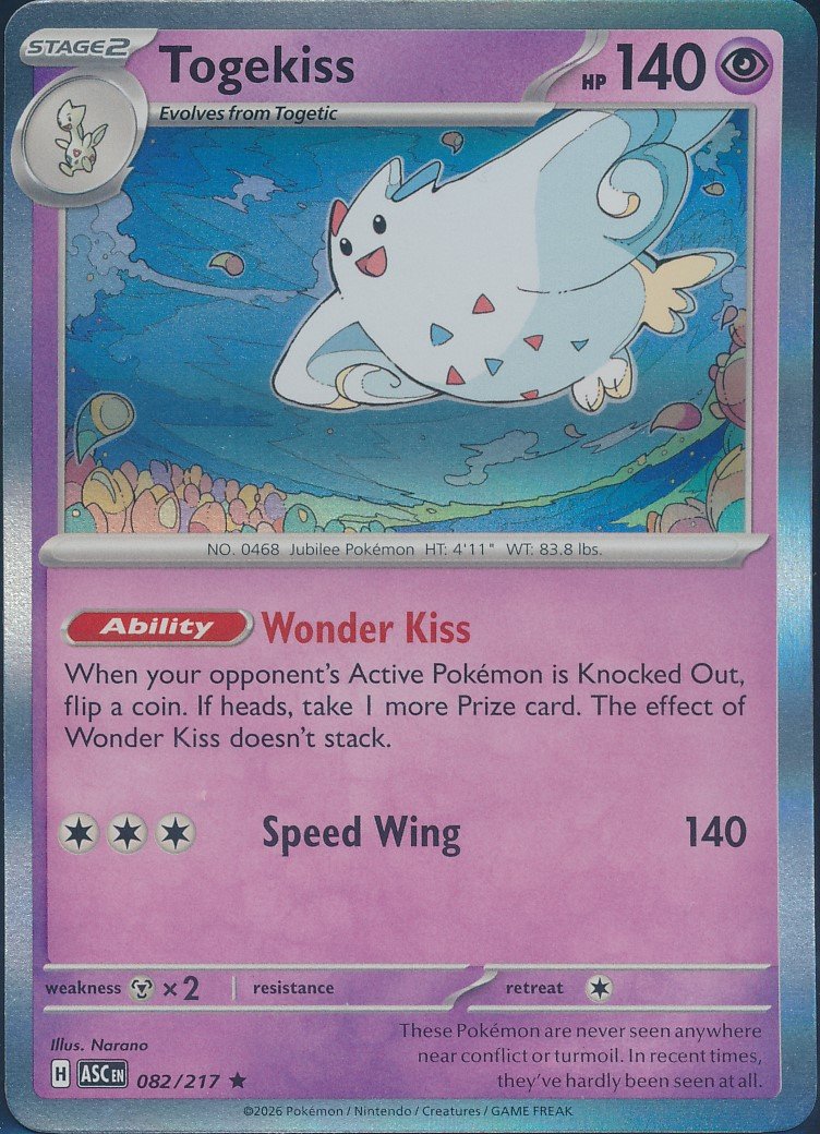 Togekiss (MAG MAG-00011009) — front