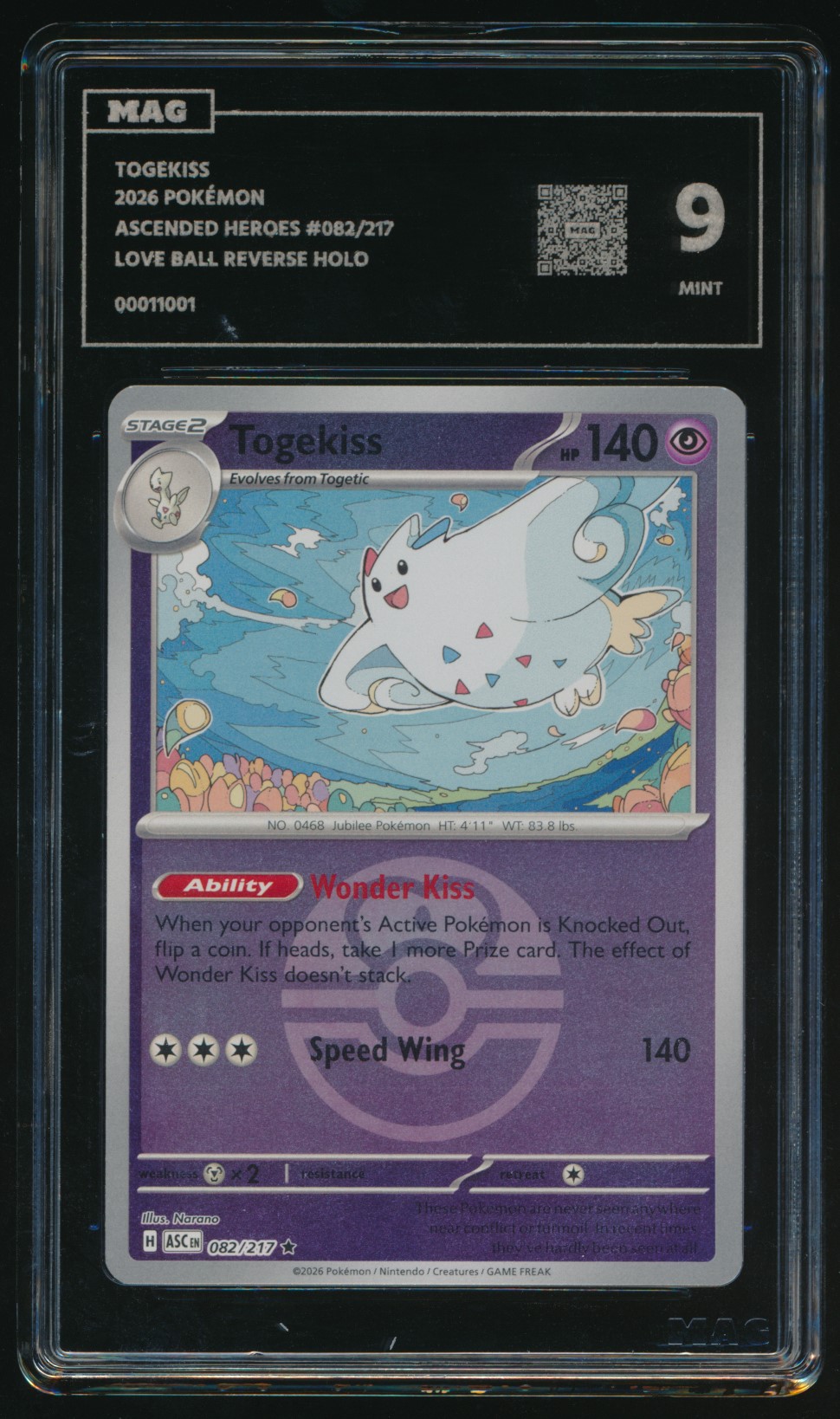 Togekiss (MAG MAG-00011001) — front
