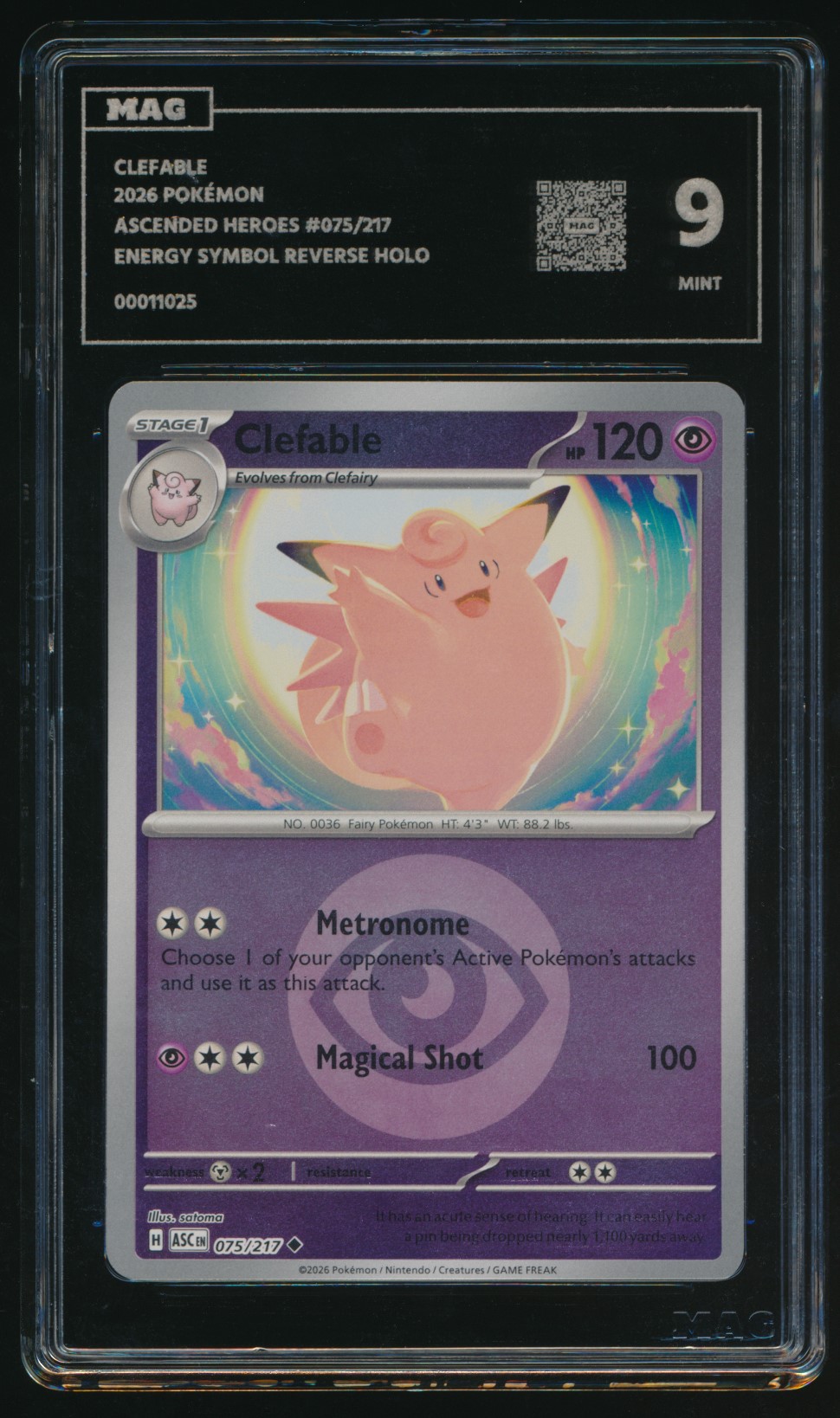 Clefable (MAG MAG-00011025) — front