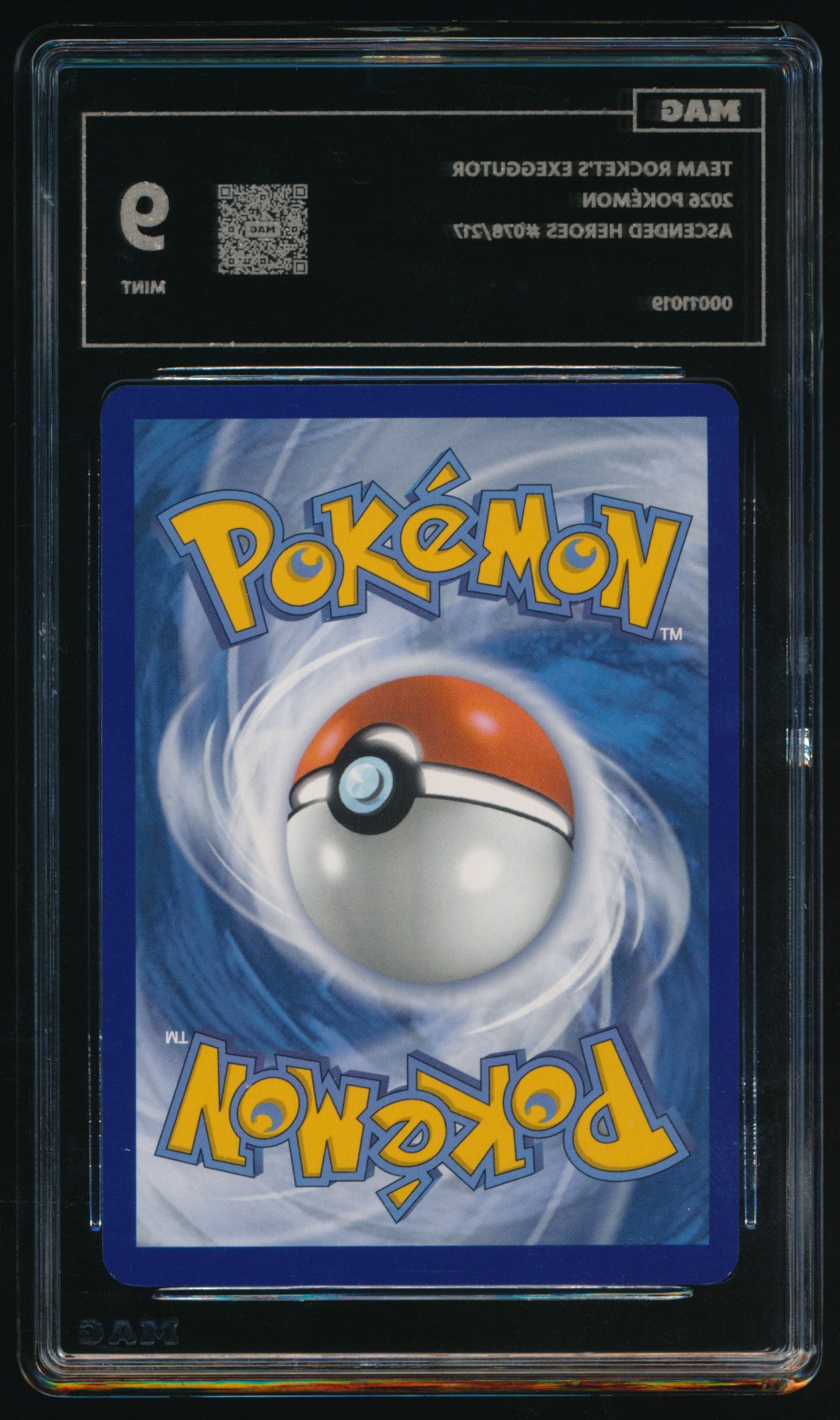 Team Rocket's Exeggutor (MAG MAG-00011019) — back