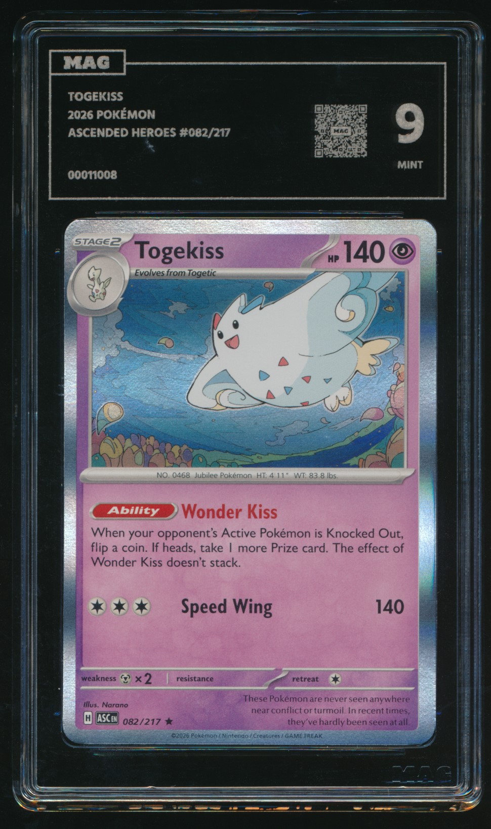 Togekiss (MAG MAG-00011008) — front