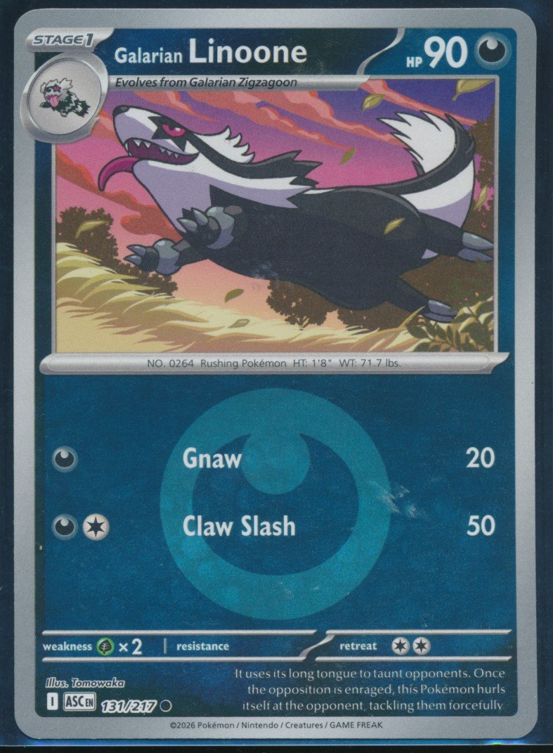 Galarian Linoone (MAG MAG-00010511) — front