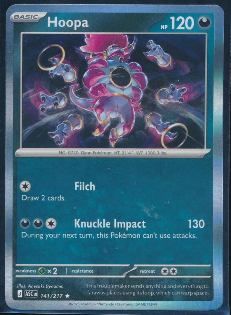 Hoopa (MAG MAG-00010506) — front