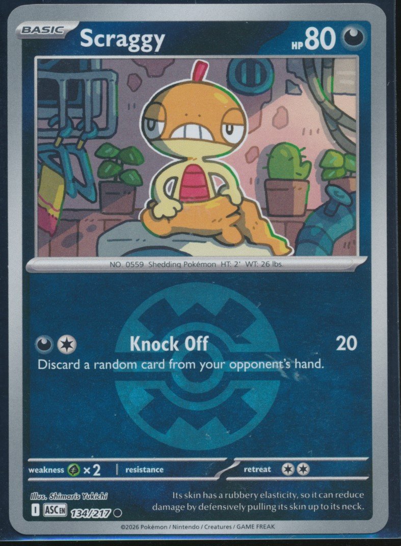 Scraggy (MAG MAG-00010501) — front