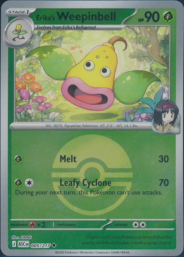 Erika's Weepinbell (MAG MAG-00011163) — front