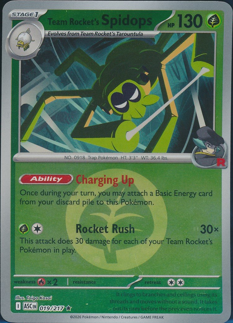 Team Rocket's Spidops (MAG MAG-00011146) — front