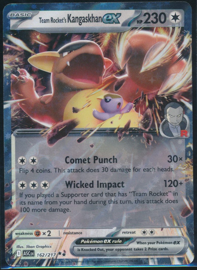Team Rocket's Kangaskhan ex (MAG MAG-00011189) — front