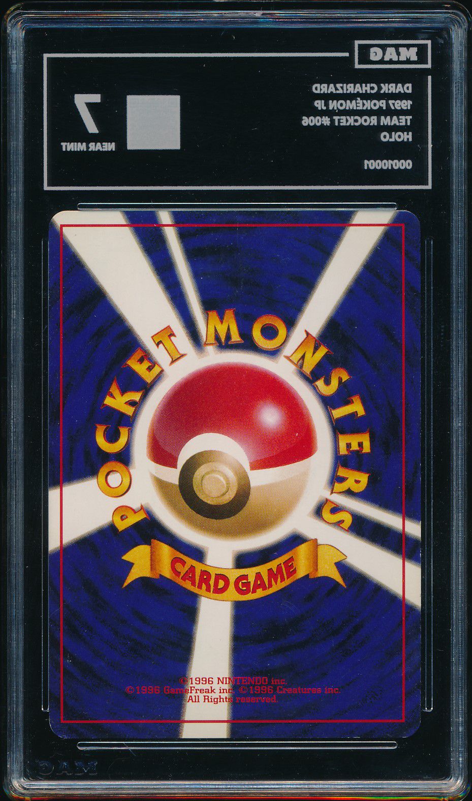 Dark Charizard (MAG MAG-00010001) — back